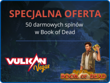 V.Vegas bonus bez depozytu 50 free spins